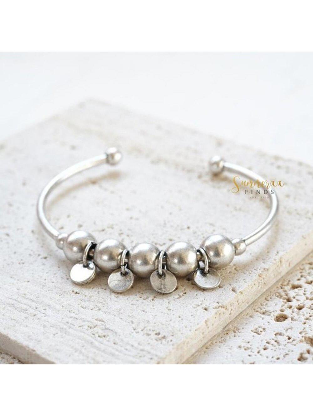 Dannijo Martin Cuff Bracelet Silver